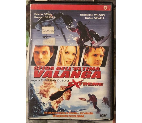 Sfida nell’ultima valanga DVD di Christian Duguay, 2002, Cecchi Gori Group