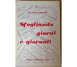 Sfogliando giorni e giornali - Lia Carini Alimandi - 1978, G. Miliacca - L