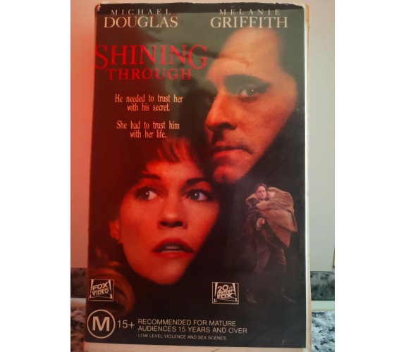 Shining Through VHS -1992 - Fox Video -F