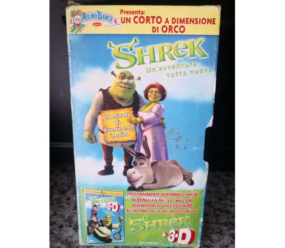 Shrek un avventura tutta nuova - Vhs -2004 - Dream Works -F 