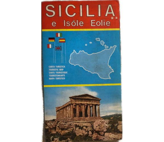 Sicilia e Isole Eolie di Aa.vv.,  1980,  Kina Italia