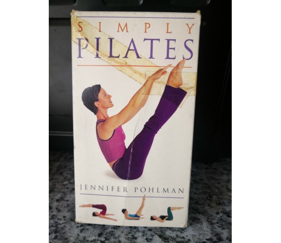 Simply Pilates - vhs -2002 - Hinkler books -F