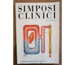 Simposi clinici - AA. VV. - 1976 - AR