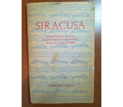 Siracusa - Margaret Guido - Marchese -1967 - M