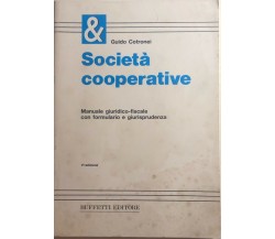 Società cooperative di Guido Cotronei, 1988, Buffetti Editore