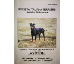 Società italiana Terriers - bollettino d’informazione anno 60 numero 20 - ER