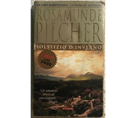 Solstizio d’inverno di Rosamunde Pilcher,  2001,  Mondadori