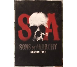 Sons of Anarchy Season 5 COMPLETE DVD ENGLISH di Kurt Sutter, 2008, 20th Cent