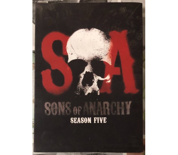 Sons of Anarchy Season 5 COMPLETE DVD ENGLISH di Kurt Sutter, 2008, 20th Cent