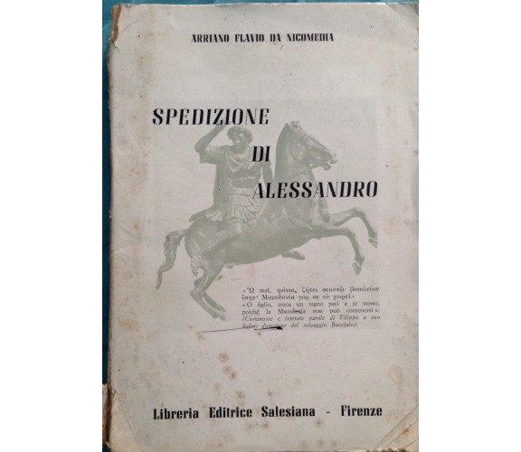 Spedizione di Alessandro - Flavio di Nicomedia - Salesiana - 1960 - MP