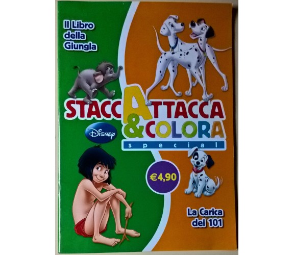 StaccaAttacca&Colora special Il libro della Giungla/La Carica dei 101 -Disney -L