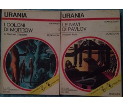 Stock 2 vol. Urania - AA.VV - Mondadori - 1972 - MP