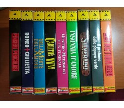 Stock 9 VHS i grandi film panorama - 1985/1996 - M
