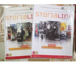 Storia Link volume 2 e 3	 di A.a.v.v,  2012,  Mondadori -F