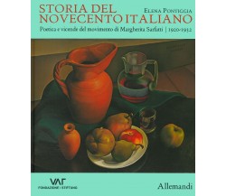 Storia del Novecento italiano - Elena Pontiggia - Allemandi, 2022