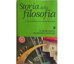 Storia della filosofia 8 di Aa.vv., 2018, Gedi Gruppo Editoriale