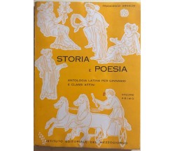 Storia e poesia 1 di Francesco Arnaldi, 1959, Istituto editoriale del mezzogiorn