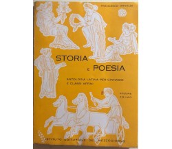 Storia e poesia 1 di Francesco Arnaldi, 1959, Istituto editoriale del mezzogiorn