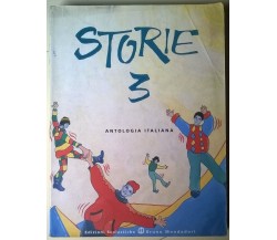 Storie 3 - Antologia italiana - Didaké - 1999, Scolastiche Bruno Mondadori - L 