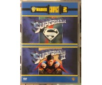  Superman+Superman 2 DVD Warner Compact di Richard Donner, 1978-1980, Warner 
