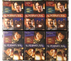 Supernatural Season 1-2-4-5-6-9 COMPLETE DVD ENGLISH di Eric Kripke, 2005, Wa