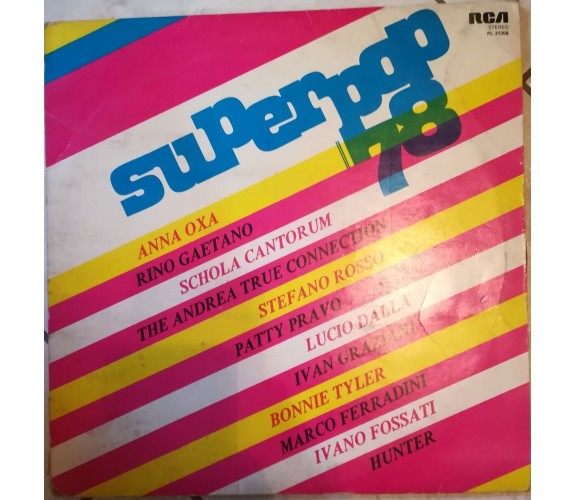 Superpop78 - AA.VV.  - 1978- 33 giri - M