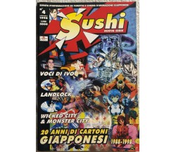 Sushi nuova serie n. 4/1998 di Aa.vv.,  1998,  Nippon Edizioni