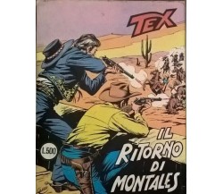TEX - Il ritorno di Montales - Ca