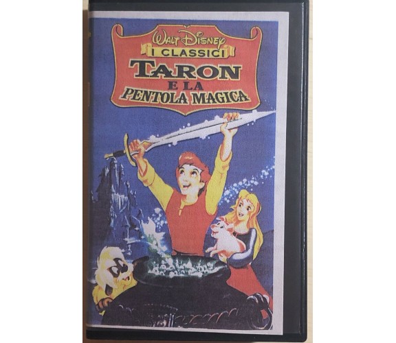 Taron e la pentola magica VHS di Aa.vv.,  1985,  Walt Disney