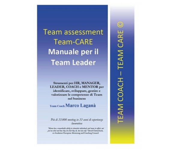 Team Assessment Team-CARE - Manuale per Team Leader  - ER