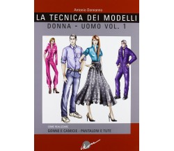 Tecnica dei modelli donna-uomo vol.1 - Antonio Donnanno - Ikon, 2002