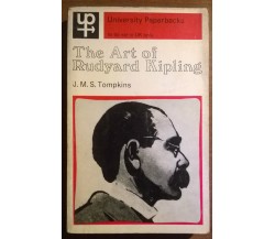 The Art of Rudyard Kipling -  J. M. S. Tompkins - Methuen & Co Ltd, 1965 - L