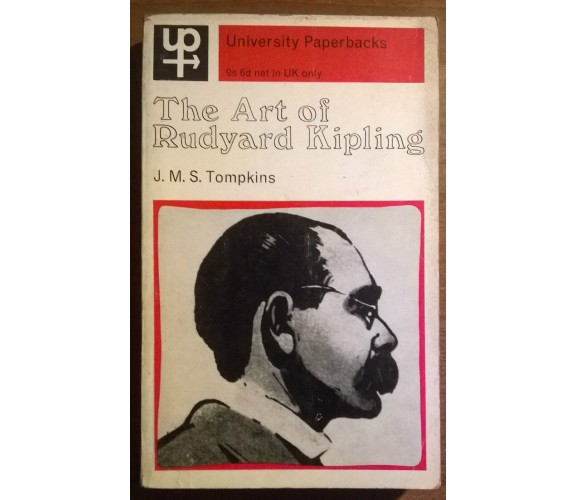 The Art of Rudyard Kipling -  J. M. S. Tompkins - Methuen & Co Ltd, 1965 - L