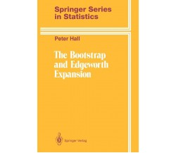 The Bootstrap and Edgeworth Expansion - Peter Hall - Springer, 1997