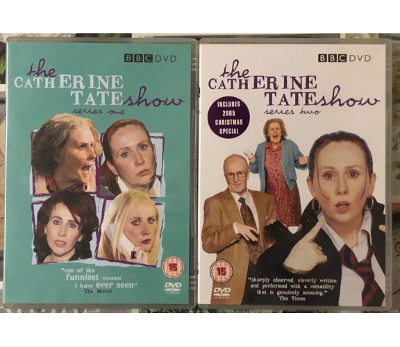 The Catherine Tate Show Season 1-2 COMPLETE DVD ENGLISH di Catherine Tate, Derr