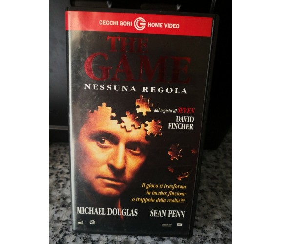 The Game - Nessuna regola -1997 -VHS - Cecchi Gori home video -F