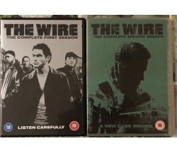 The Wire Season 1-2 DVD COMPLETE ENGLISH di David Simon, 2002, Warner Bros