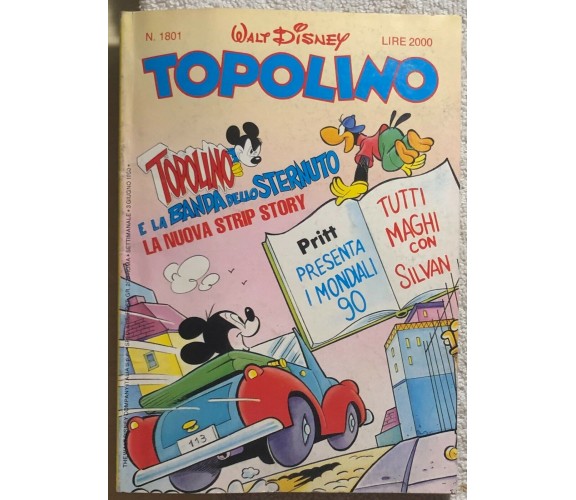 Topolino 1801 di Aa.vv.,  1990,  Walt Disney