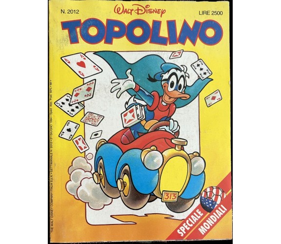 Topolino 2012 di Walt Disney, 1994, Walt Disney Production