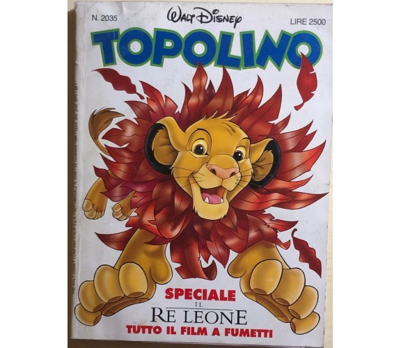 Topolino 2035 di Disney, 1994, Panini