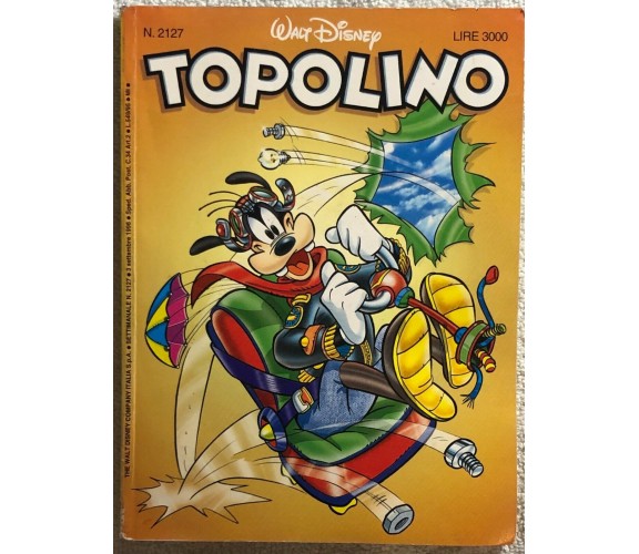 Topolino 2127 di Walt Disney,  1996,  Panini