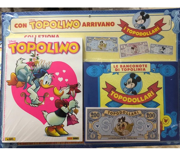 Topolino 3455+Topodollari di Walt Disney,  2022,  Panini