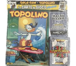 Topolino 3533+Mazzo di carte blu di Walt Disney, 2023, Panini Comics
