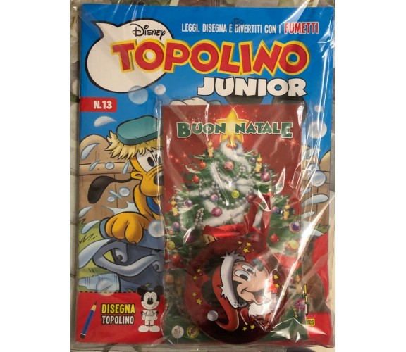 Topolino Junior n. 13+Palla di Natale Topolino di Walt Disney, 2022, Panini M