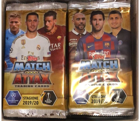 Topps Match Attax Trading Cards Stagione 2019-20 Bustina sigillata di Aa.vv.,  2