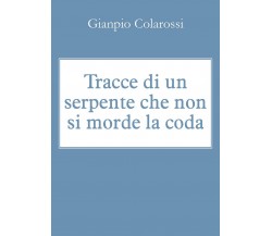 Tracce di un serpente che non si morde la coda	 di Gianpio Colarossi,  2018