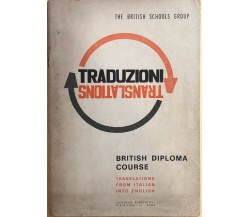 Traduzioni - Translations	 di Aa.vv., 1979, The British Schools Group