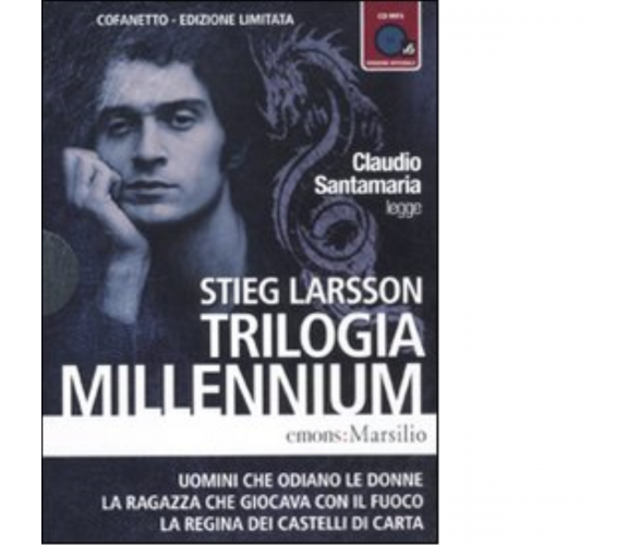 Trilogia Millennium Audiolibro di Stieg Larsson - Emons edizioni
