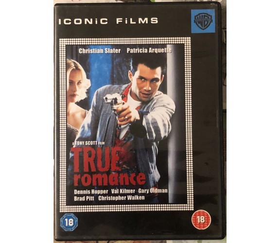 True Romance DVD ENGLISH di Tony Scott, 1993, Warner Bros.