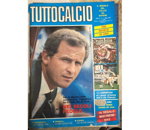 Tuttocalcio n. 3/1985 di Aa.vv.,  1985,  Tuttocalcio